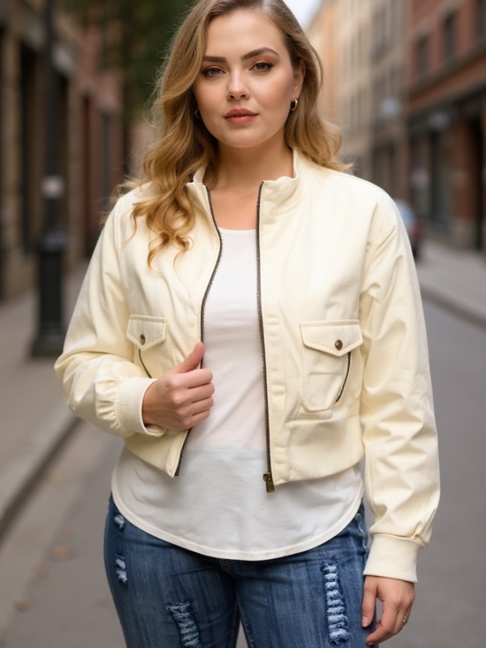NWT Plus Size Faux Leather Biker Moto Coat Jacket